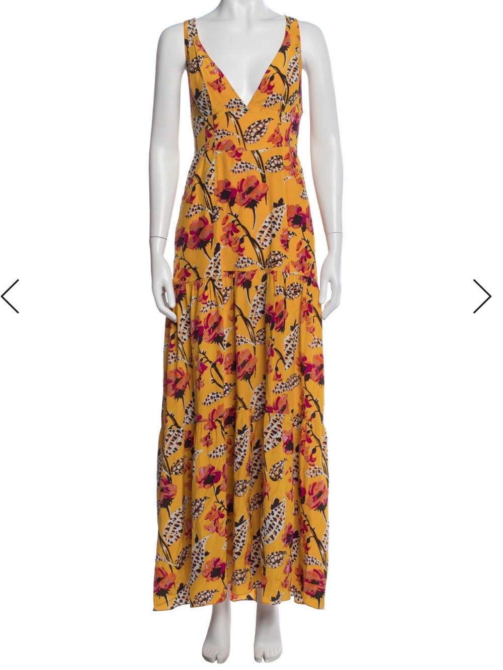 A.L.C Floral Maxi Dress, Sz 6